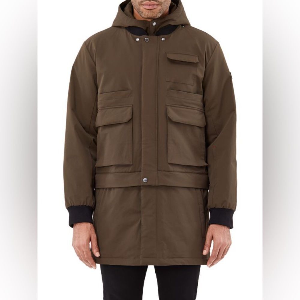 NEW TUMI Brown FLEX JACKET SIZE MEDIUM THREE PART JACKET